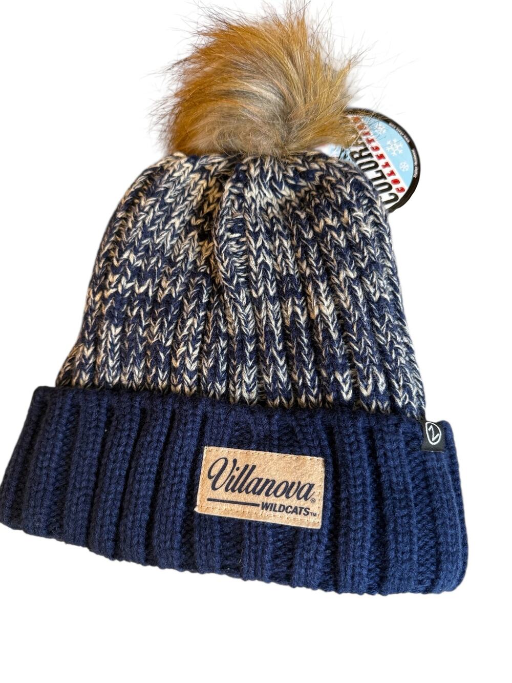 Villanova Wildcats Pom Pom Chunky Knit Beanie Hat